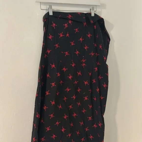 black and red skull dress New Lip Service Black & Red Skull Dress - Size XL